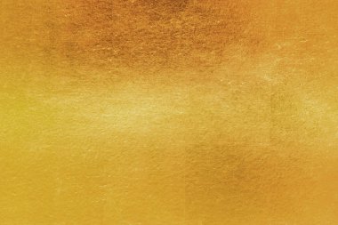 Parlak sarı yaprak altın folyo dokusu arka plan