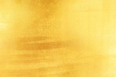 Parlak sarı yaprak altın folyo dokusu arka plan