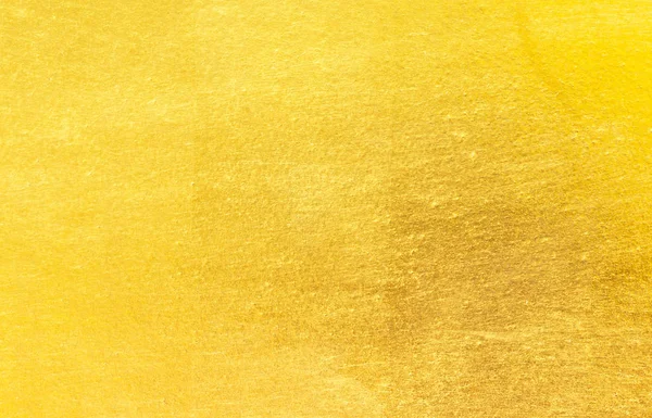Shiny Yellow Leaf Gold Foil Texture Background — Stock Photo, Image