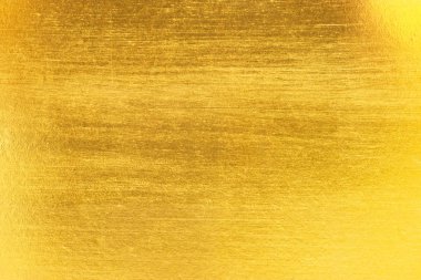 Parlak sarı yaprak altın folyo dokusu arka plan