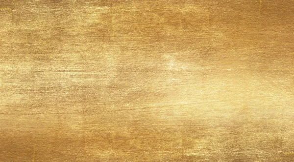 Shiny Yellow Leaf Gold Foil Texture Background — Stock Photo, Image