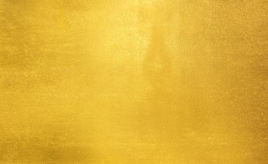 Parlak sarı yaprak altın folyo dokusu arka plan