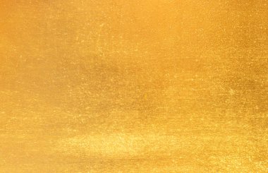 Parlak sarı yaprak altın folyo dokusu arka plan