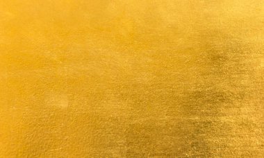 Parlak sarı yaprak altın folyo dokusu arka plan