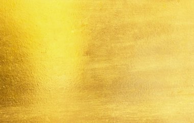 Parlak sarı yaprak altın folyo dokusu arka plan