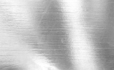 Sac metal gümüş düz siyah arka plan sanayi.