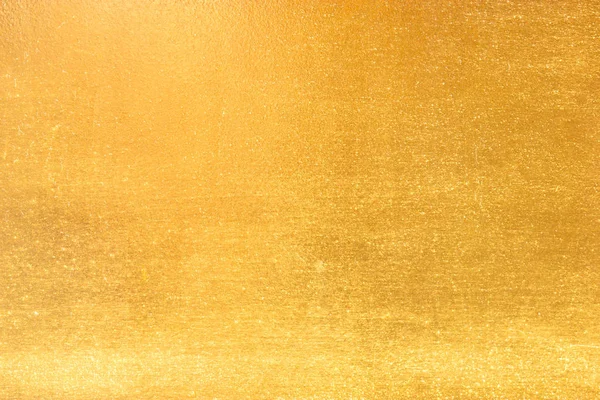 Folha Amarela Brilhante Folha Ouro Textura Fundo — Fotografia de Stock