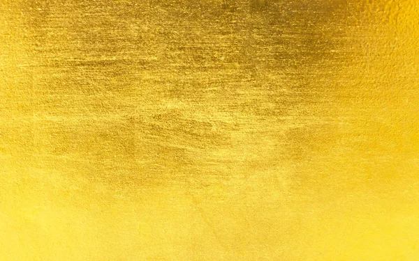 Brillante Foglia Giallo Oro Lamina Texture Sfondo — Foto Stock