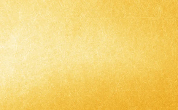 Glänzend Gelb Blatt Goldfolie Textur Hintergrund — Stockfoto