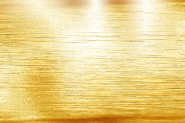 Gold Metall Gebürstetem Hintergrund Oder Textur Bleche Aus Edelstahl — Stockfoto