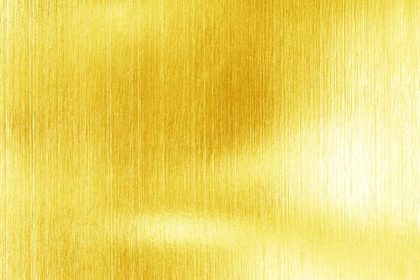 Brillante Foglia Giallo Oro Lamina Texture Sfondo — Foto Stock