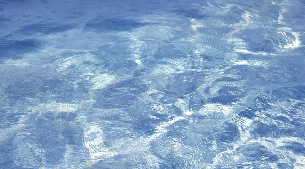 Поверхность Воды Синий Фон Пруд Чистой Воды — стоковое фото