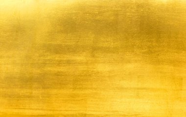 Shiny yellow leaf gold foil texture background/