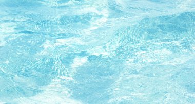 Mavi arka plan su Glistening Yüzme Havuzu