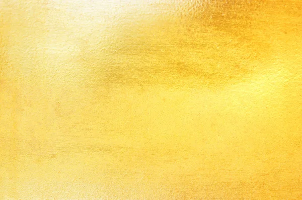 Glanzend Geel Blad Goud Folie Textuur Achtergrond Gold Metal Geborsteld — Stockfoto