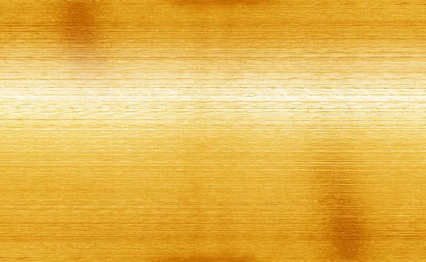 Fondo Textura Lámina Oro Hoja Amarilla Brillante Fondo Textura Cepillada — Foto de Stock