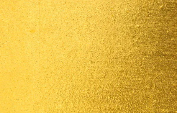 Shiny Yellow Leaf Gold Foil Texture Background — Stockfoto