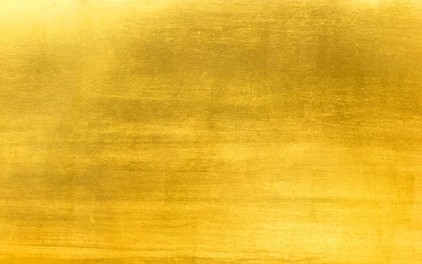 Shiny Yellow Leaf Gold Foil Texture Background — 图库照片