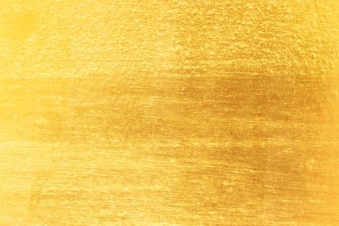 Parlak sarı yaprak altın folyo dokusu arka plan