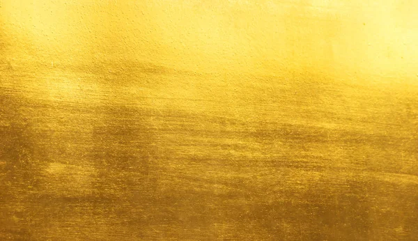 Brillante Foglia Giallo Oro Lamina Texture Sfondo — Foto Stock