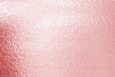 Rose Gold folyo doku arka plan soyut kırmızı metalik levha