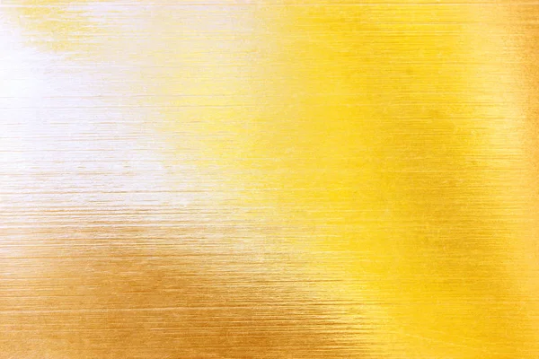 Shiny Yellow Leaf Gold Foil Texture Background — Stock Photo, Image