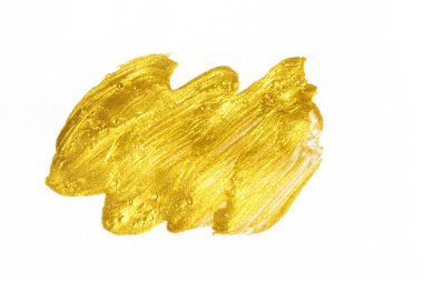 Altın suluboya doku boya leke soyut illüstrasyon