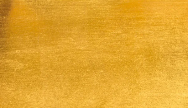 Brillante Foglia Giallo Oro Lamina Texture Sfondo — Foto Stock