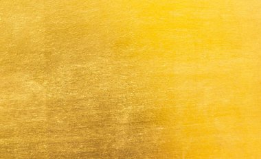 Parlak sarı yaprak altın folyo dokusu arka plan