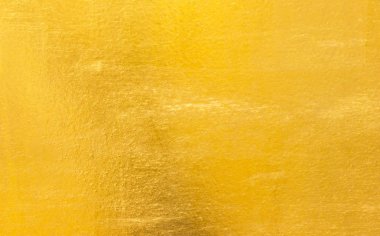 Parlak sarı yaprak altın folyo dokusu arka plan