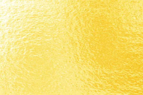 Brillante Foglia Giallo Oro Lamina Texture Sfondo — Foto Stock