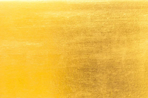 Shiny Yellow Leaf Gold Foil Texture Background — Stock Photo, Image