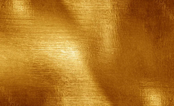 光沢のあるゴールド金属鉄鋼業界の背景パターン — ストック写真