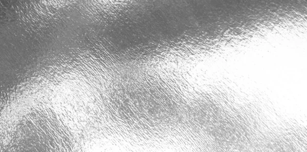 Hoja brillante papel de aluminio de plata —  Fotos de Stock