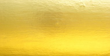 Parlak sarı yaprak altın metal doku