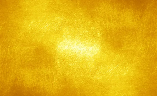 Złote metalowe szczotkowane tło — Zdjęcie stockowe
