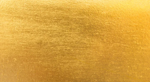 Guld metall borstad bakgrund — Stockfoto
