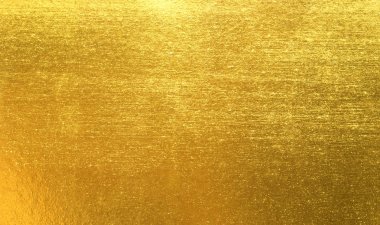 Altın Metal fırçalanmış arka plan