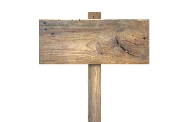 Stará dřevěná cedule — Stock fotografie