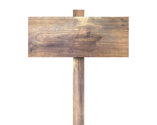 Старый деревянный знак — стоковое фото