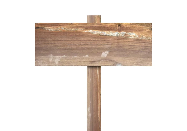 Velho sinal de madeira — Fotografia de Stock