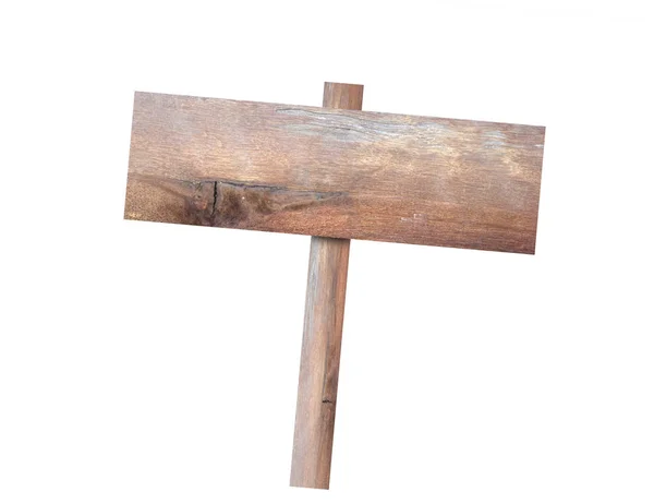 Старый деревянный знак — стоковое фото