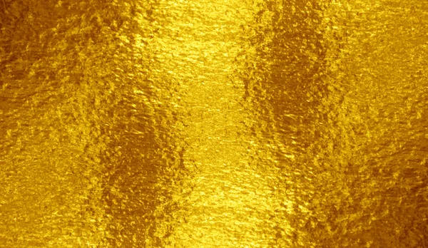 光沢のある黄色葉ゴールド箔 — ストック写真
