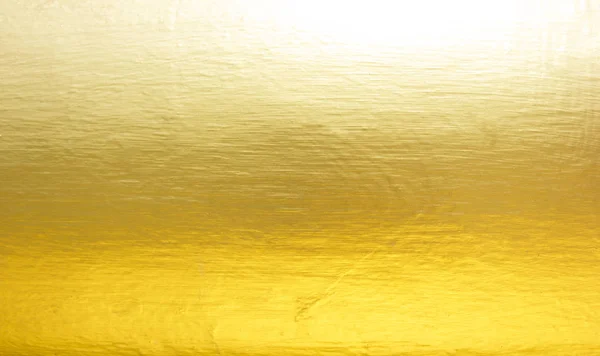 Gold polished metal steel texture — Stock Photo, Image