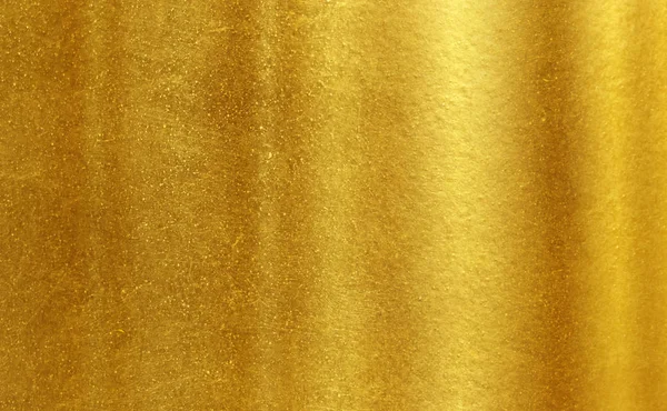 Gold polished metal steel texture — Stock Photo, Image