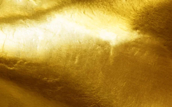 Золота полірована металева сталева текстура — стокове фото