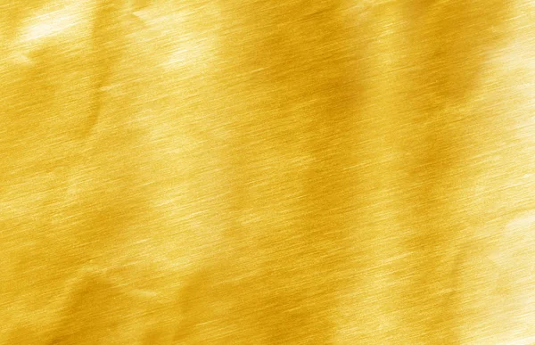 Folha amarela brilhante textura folha de ouro — Fotografia de Stock
