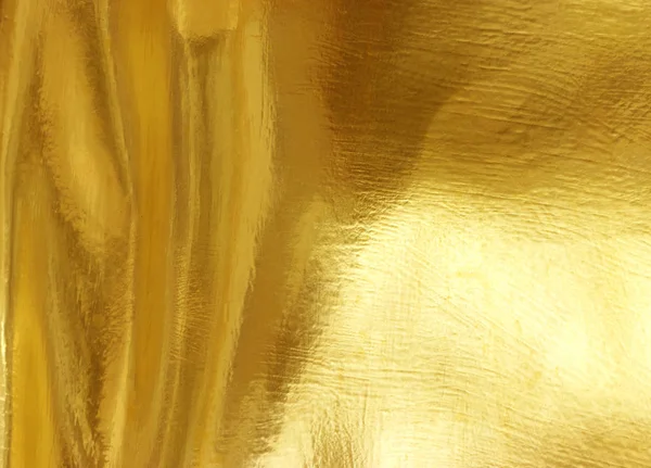 Χρυσό γυαλισμένο μέταλλο χάλυβα υφή — Φωτογραφία Αρχείου