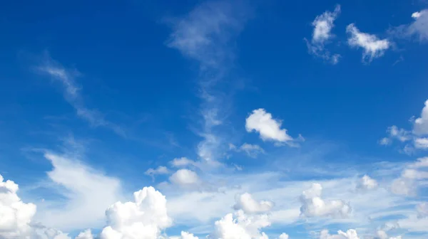 Wolken Blauer Himmel Hoher Winkel Luft Hintergrund — Stockfoto