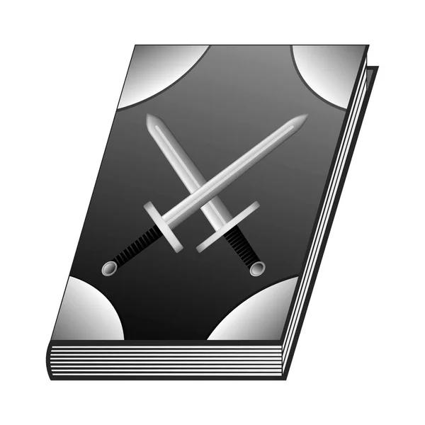 Bokar Swordsman Färdigheter För Din Design Spel Card Krigföring Isolerade — Stock vektor